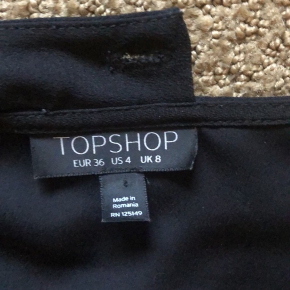 Black Wrap Around Cocktail Dress with Choker - Picture 10 of 16